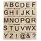 Upper Case Alphabet Wood Stamp Kit by Recollections&#x2122;